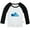 Long Black Raglan T-shirt #B, variant on Nature Pattern Sea Wave T shirt For Baby, Newborn Babies T-shirts, Infant Tops, 0-24M Kids Graphic Tees Clothing (Long Black Raglan T-shirt, 0-6 Months)