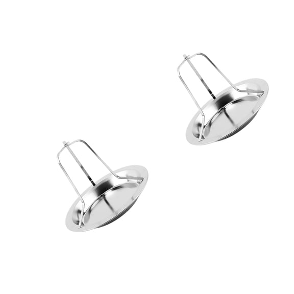 2PCS Multiunctional Stainlessed Steel Roaster Stand For Chicken Preparation