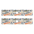 thumbnail image 7 of Yayeee Faucet Mat for Kitchen Sink 30" Diatomite Long Splash Guard Pad, Blue Sardines Pattern, 2 Pack, 7 of 7