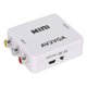 thumbnail image 3 of Práctico convertidor de audio y video AV a VGA Adaptador de alta TV Set top Box Video Converter con Vogacara EL011838-00, 3 of 5