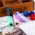 thumbnail image 4 of Pet Poop Bags Printed Dog Cat Waste Bags Environment Friendly Garbage Bags for Poop Removal Disposal 5 Rolls Green, 4 of 5