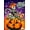 Multi2765, variant on Halloween Decorations Gnomes Spider Pumpkin and Bat Garden Flag 28 x 40 Inch, Double Sided Outdoor Decorative Welcome Yard Flags for Home House Lawn Patio
