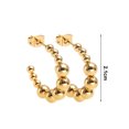 thumbnail image 3 of LYMAYTER Boucles d'Oreilles pour Femmes 1 Paire - Acier Inoxydable, Géométrique, 3 of 7