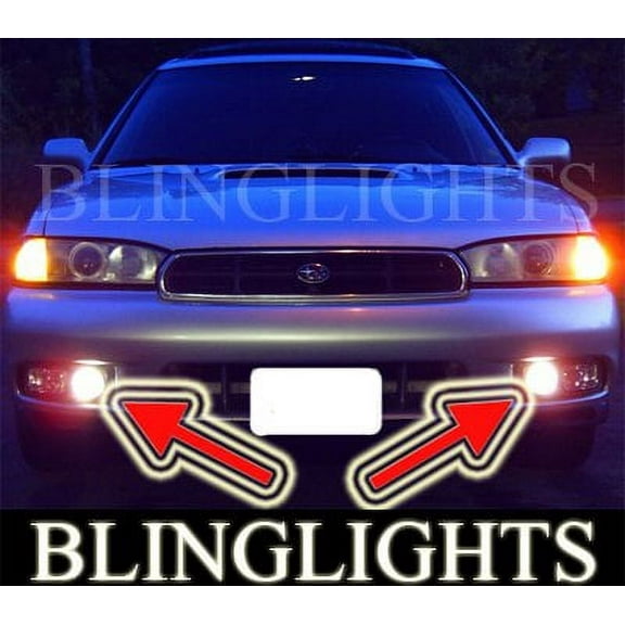 For 1995 1996 1997 1998 1999 Subaru Legacy Xenon Foglamps Driving Fog Lamps BD BG BK Lights Kit