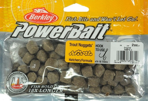 Berkley PowerBait Trout Nuggets Fishing Dough Bait 