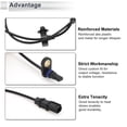 thumbnail image 3 of Sensor de Velocidad de Rueda ABS Trasero Izquierdo Unique Bargains para Honda Civic 2012-2015 Coupé/Sedán Sensor ABS Sistema de Frenos Antibloqueo No. 57475TR3A02 1 Pcs, 3 of 7