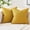 Bright Yellow, variant on Knubmt 2 Pcs Linen Throw Pillow Covers with Zipper, Decorative Pillows Case Square Cushion Covers for Sofa Couch Bed Living Room, 20x20 inch