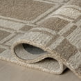 thumbnail image 5 of Marlowe Bordered Wool Area Rug, 2' 6" x 8', Runner, Marlowe Beige, 5 of 8