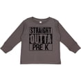 thumbnail image 3 of Inktastic Straight Outta Pre-K Boys or Girls Long Sleeve Toddler T-Shirt, 3 of 5
