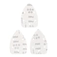 thumbnail image 4 of 30pcs Triangle Detail Sander Sandpaper,Sanding Paper Sander Pads Sheet Assorted 5 Hole 400/600/800 Grits, 4 of 4