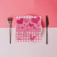 thumbnail image 4 of Qixi 20Pcs Party Colorful Love Tissue Paper Table Decoration Heart Pattern Tissue Paper Wedding Paper Party Supplies Off Promotions!, 4 of 7