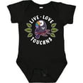 thumbnail image 3 of Inktastic Live Love Toucans Boys or Girls Baby Bodysuit, 3 of 5