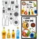 thumbnail image 1 of Troqueles de corte de acero al carbono para botellas, plantillas de repujado de acero al carbono, troqueles para la creación de tarjetas, álbumes de recortes y decoración de álbumes de fotos., 1 of 9