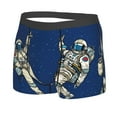 thumbnail image 2 of Bingfone Disco Party Astronaut Dancing Men'S Underwear - Casual Stretch Boxer Briefs-Small, 2 of 9