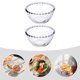 thumbnail image 2 of 2 cuencos transparentes para ensalada, postre, fruta multiusos y yogur., 2 of 5