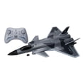 thumbnail image 4 of Avión RC, con rotación automática  degree Caza RC para adultos Niños Principiantes 3 baterías, 4 of 9