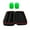 Green, variant on Double Mic Case Portable Storage Handbag for Wireless Microphones with Secure Small Pocket for Small Accessories Store