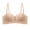 Khaki., variant on Women's Balconette BrasSeamless Push Up Lift Bras Soft Support Sagging Wireless Backless Intimates Bras