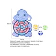 thumbnail image 2 of Juego de objetivos de dardo para niños, juguete portátil para lanzar velcro, adecuado para niños, juego divertido práctico y práctico, 2 of 2