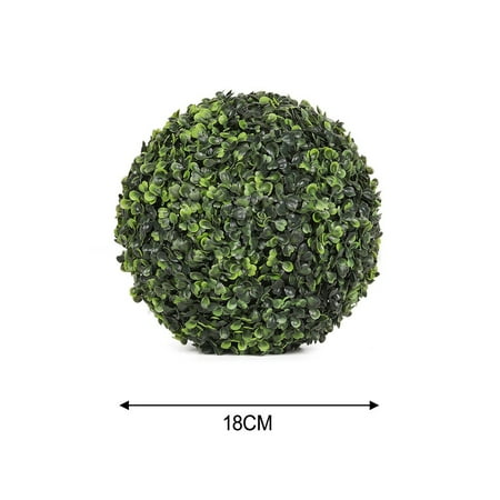 

SUNFEX Artificial Rose Flower Balls Topiary Hanging Garden Basket Plant Uv Stable