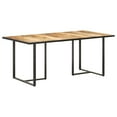 thumbnail image 1 of vidaXL Dining Table 180 cm Rough Mango Wood, 1 of 5