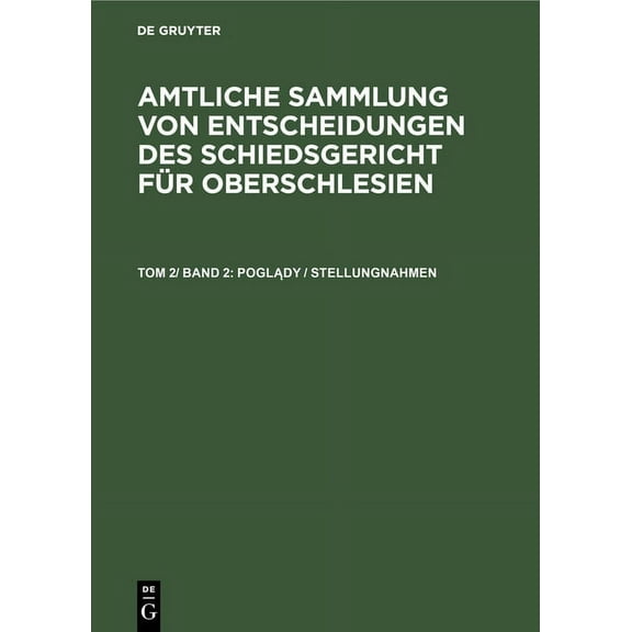 Poglądy / Stellungnahmen, (Hardcover)