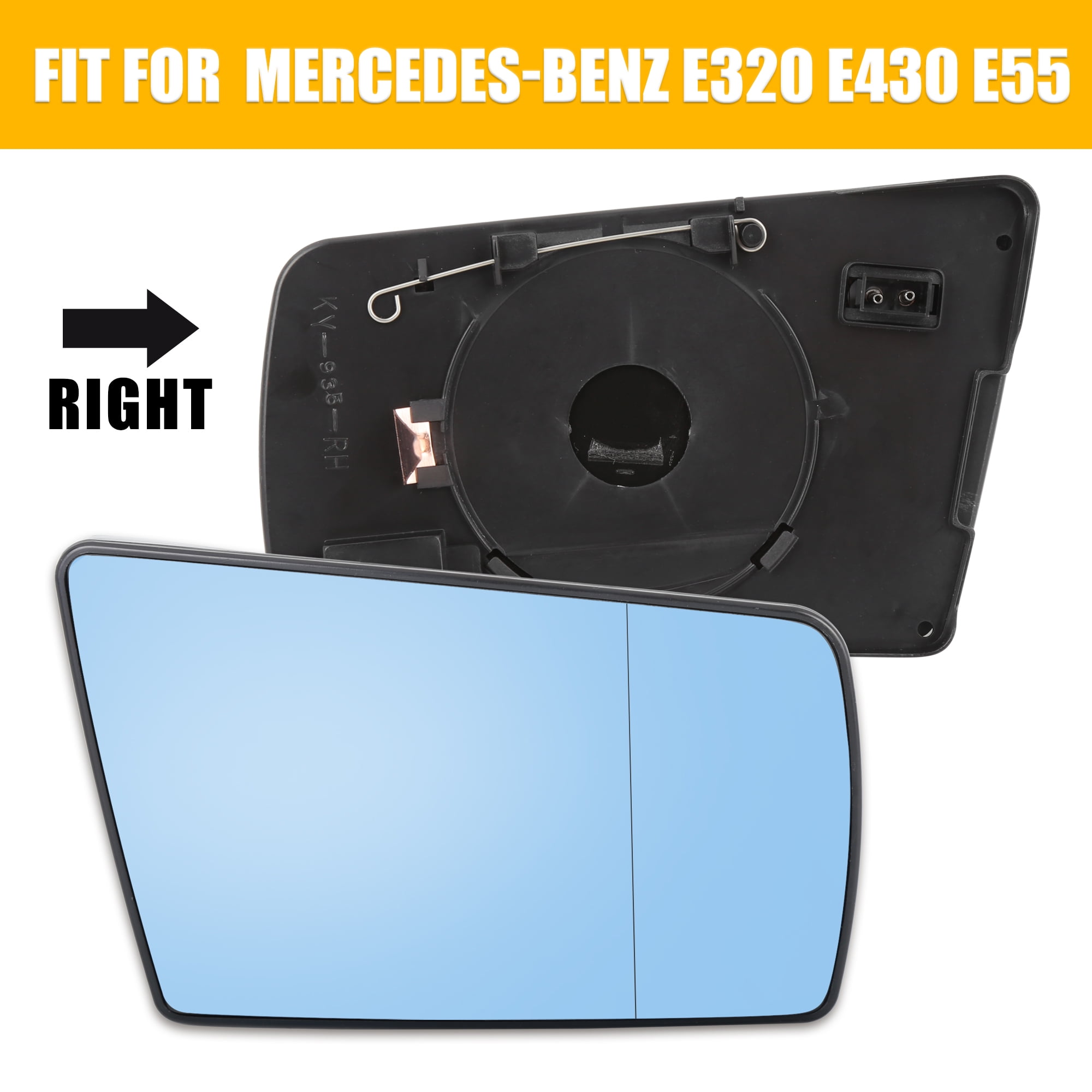Unique Bargains Mirror Glass Heated Backing Plate RH