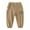 Khaki, variant on LYMAYTER Kids Baby Boys Cotton Long Trousers Girls Print Casual Pants for 1-8 Years Toddler Comfortable Sweat Pants