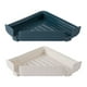 thumbnail image 1 of Organizador de baño de estante de esquina de 2pcs sin perforación de estantes de almacenamiento de cocina, 1 of 5