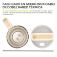 thumbnail image 3 of Termo para Agua y Café de Viaje para Agua y Café HIKEO Acero Inoxidable de Doble Pared 1.2 L, 3 of 8
