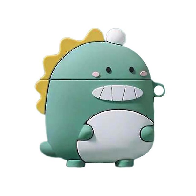 Funda para auriculares YONGSHENG compatible con Bluetooth silicona suave dinosaurio 3D