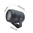 thumbnail image 3 of Horivan 1 Pcs Christmas Projector Light with 16 Snowflake Patterns, Rotating Holiday Ambiance Stage Light for Home Decor, Outdoor Christmas Decoration, Party Projector Lighting, 3 of 6