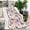 White; butterfly flower pattern, variant on White Butterfly Flower Pattern Blanket,Comfortable Soft Flannel Throw Blanket,All Season,Warm Lightweight Blankets for Sofa Bed Couch Living Room Chair,50"x60"