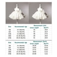 thumbnail image 2 of Douhoow Newborn Baby Girl Party Pargeant Dress Infant Bowknot Sleeveless Tutu Dress Birthday Dress, 2 of 8