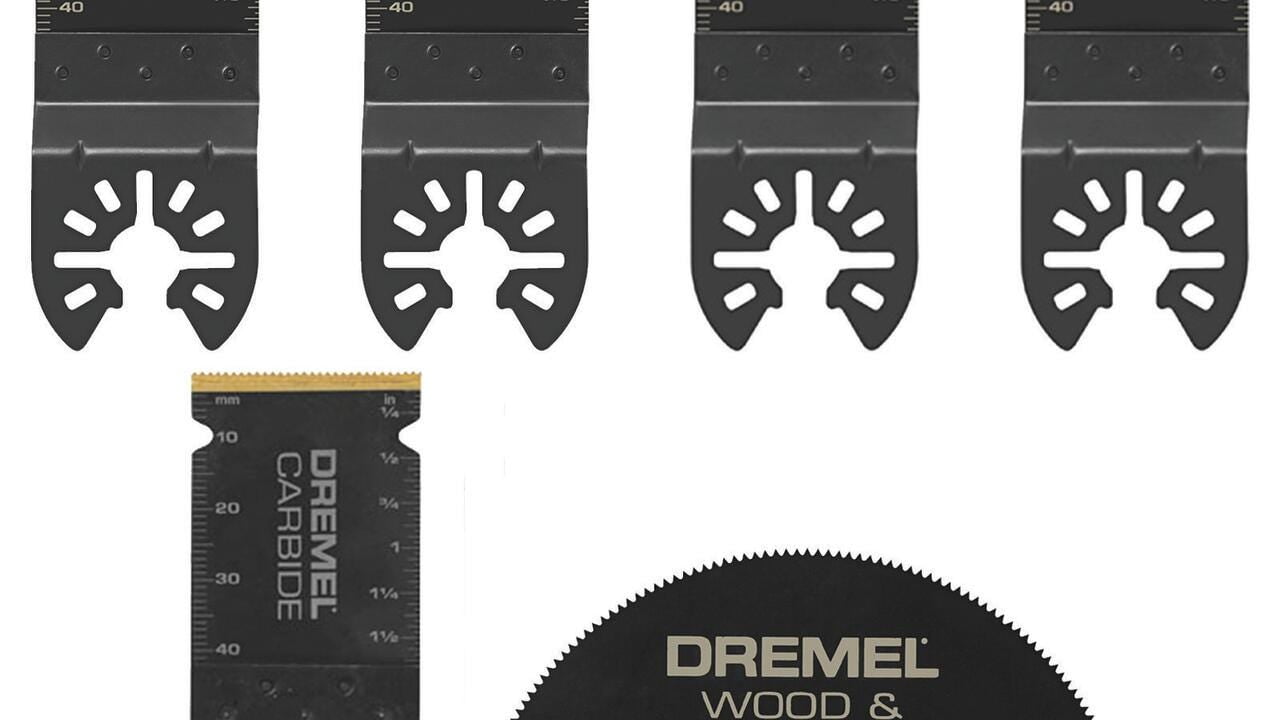 Dremel MM399 6 Piece Multi-Max Blade Set For Oscillating Tools