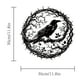 thumbnail image 3 of Decoración de Metal Personalizada para Paredes de Pasillos Exteriores con Forma de Pájaro, Artesanía de Hierro., 3 of 7