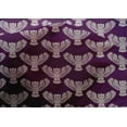 thumbnail image 4 of oneOone Cotton Silk Fabric Owl Block Print Sewing Fabric BTY 42 Inch Wide, 4 of 4