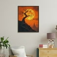 thumbnail image 4 of Paint by Numbers Kit for Adults, Orange Moon Silhouette Scene Paint by Numbers, Easy Paint by Numbers Kit for Adults Beginner, DIY Adult Paint by Number Kits on Canvas, Home Decor, 4 of 7