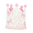 thumbnail image 3 of Sombreros para fiesta de medio cumpleaños de niña, accesorios decorativos para tartas, accesorios fotográficos para shower de 6 meses, decoracion, 3 of 9