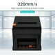 thumbnail image 4 of Impresora de etiquetas Impresora de recibos USB de 80 mm Impresora POS con cortador automático Impresión térmica directa de escritorio Compatible con soporte ESC / POS para envío Negocios Restaur, 4 of 8