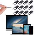 thumbnail image 1 of , 60-Pack Ultra Thin Design Web Camera Cover Slide for Laptop, PC, , , Computer, , Pro- Black, 1 of 3