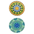 thumbnail image 1 of Mantel elástico redondo Macarena Boho 48 pulgadas, 1 of 8