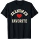 thumbnail image 1 of Grandma’s favorite estampada para mujer camiseta | Camiseta casual de algodón, 1 of 7