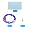 thumbnail image 3 of Eyeglass Chains for Women, 2Pcs Stylish Glasses Chain Sunglass Strap Glasses Beaded String, Dark Blue, 3 of 5