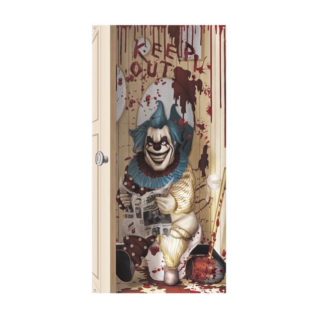 asddcavvf Window Stickers Window Clings Scary Window Decoration With Door Decal Jungle Stickers