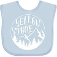 thumbnail image 3 of Inktastic Yellowstone National Park Mountains Boys or Girls Baby Bib, 3 of 4