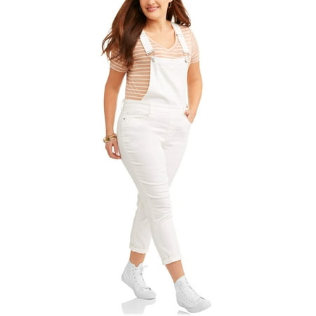 DH by Dollhouse Junior's Plus Roll Cuff Overall