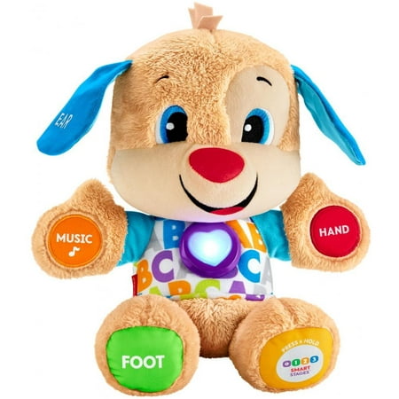 Fisher-Price Laugh & Learn Smart Stages Puppy with 75+ Songs & (Best Fisher Price Toys For Infants)