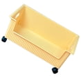 thumbnail image 4 of Caja de almacenamiento de plástico con ruedas para debajo del escritorio, ideal para estudiantes o para el dormitorio., 4 of 7