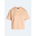 thumbnail image 5 of Scoop Women's and Women's Plus Scubaknit Tee with Short Sleeves, Sizes XS-4X, 5 of 5